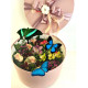 Flowers and butterfly box
