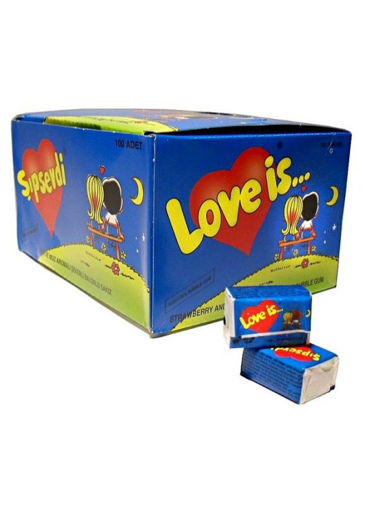  gum "Love is .." 100pcs