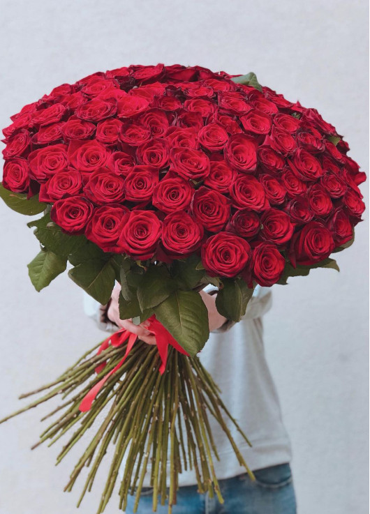 101 red roses 