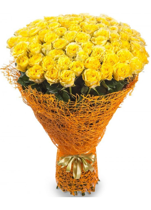 101 yellow roses