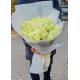 Bouquet of 19 white roses