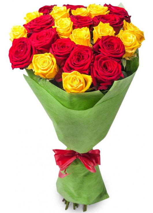 Bouquet of 25 roses "Florence"