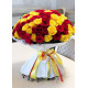 Helios 51 yellow and red roses
