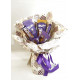 Bouquet of chocolate sweets Milka