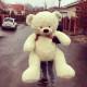 A huge teddy bear