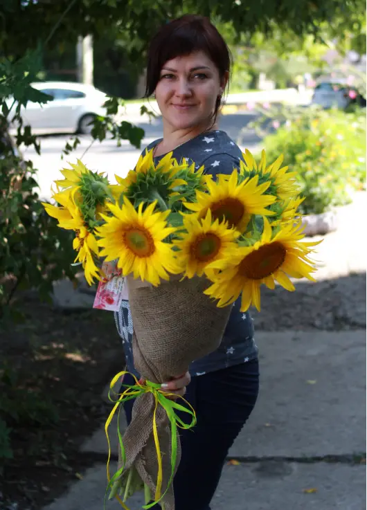 Sunflowers bouquette Sunflowers bouquette