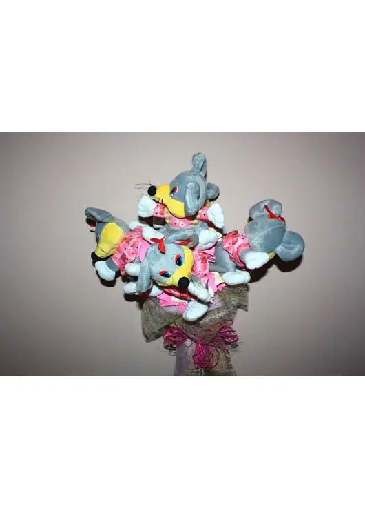 Bouquet from toys Mouses Bouquet from toys Mouses