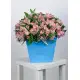 Alstroemeria in a handbag