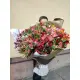 Huge bouquet of wild orchids