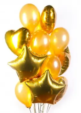 Set of balls Gold