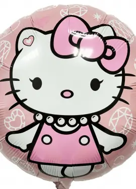balloon with a pattern Hello kitty