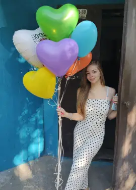 Baloon mix hearts