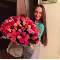 Biggest bouquet of roses