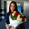 Red and white roses