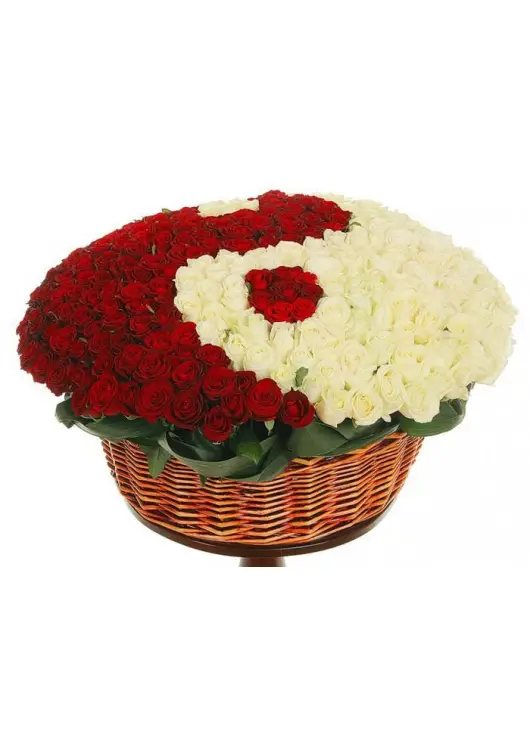 Yin-yang basket rose 51