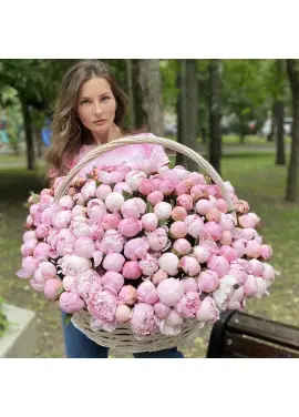 Lux basket 201 peony!
