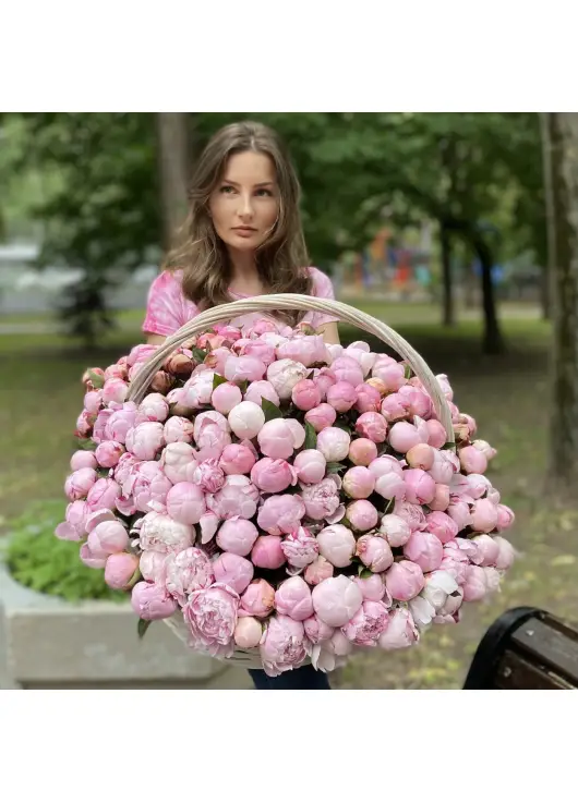 Lux basket 201 peony!
