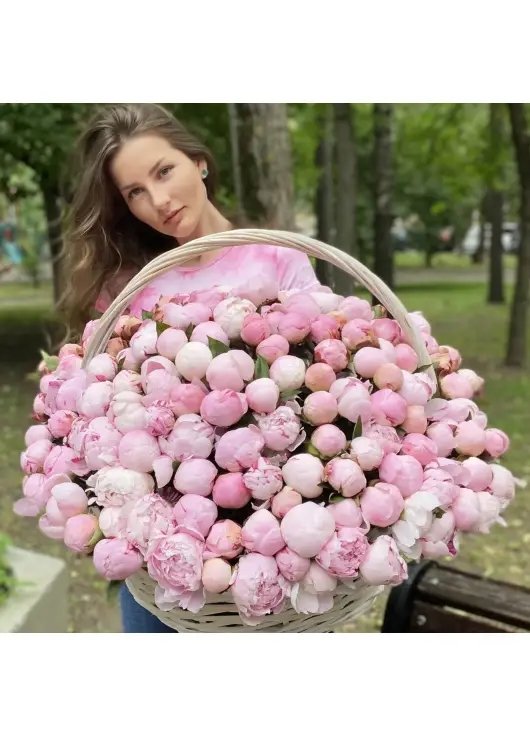 Lux basket 201 peony!