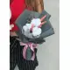 Authors bouquet of cotton 