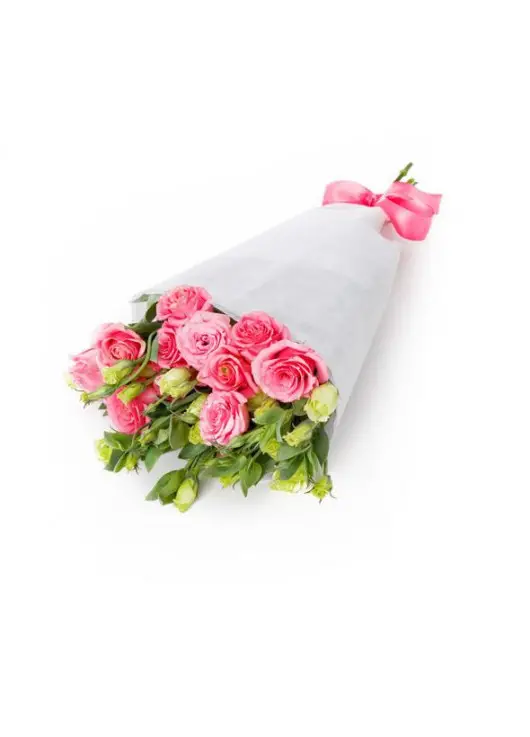 Pink eustoma