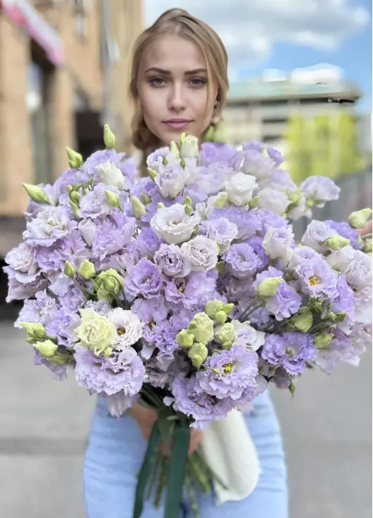Lavender, lilac eastoma Lavender, lilac eastoma