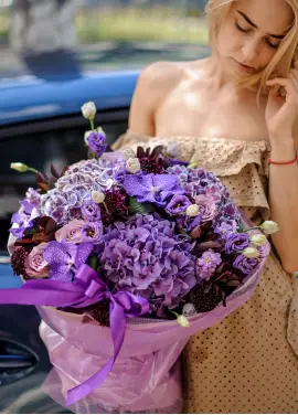 Lavender mix bouquet