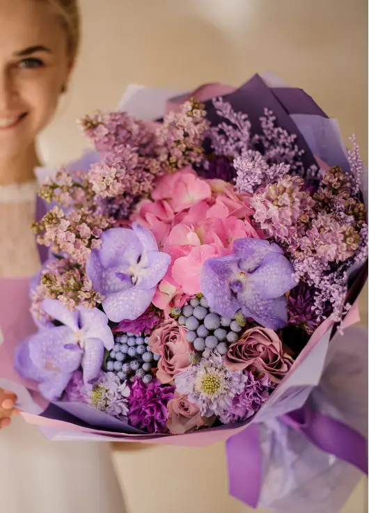 Lavender mix bouquet