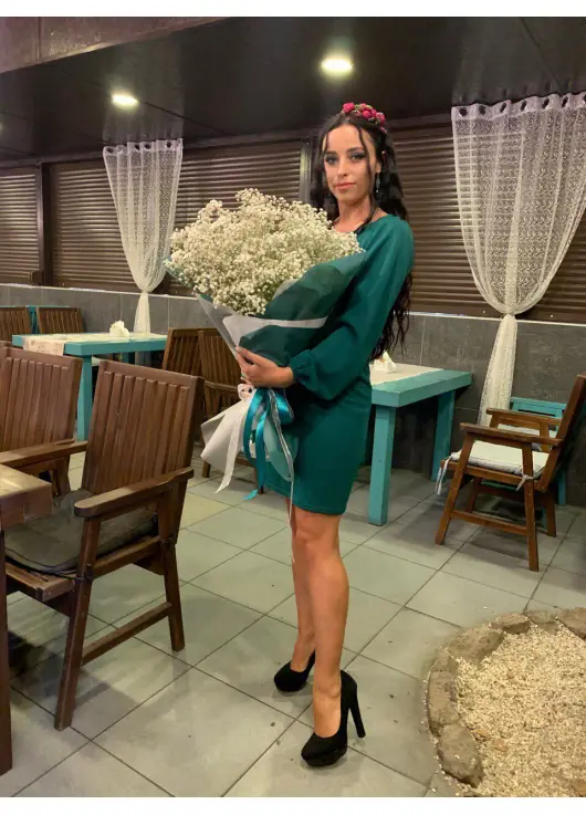 Bouquet of gypsophila