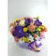 Flower mix in a hat box