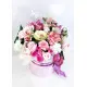 A gentle mix in a hat box