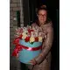 Premium flowers in a box
