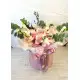 A gentle mix in a hat box
