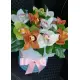 Orchids mix in a hat box Orchids mix in a hat box