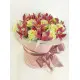 Orchids in a hat box Orchids in a hat box