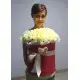 51 roses in a hatbox 51 roses in a hatbox