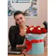 35 roses in a hatbox