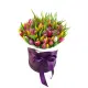 101 mixed tulips in a box (imported, Netherlands)