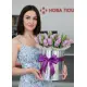 25 lilac tulips in a box (imported, Netherlands)
