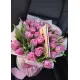 25 peony tulips in a box (imported, Netherlands)
