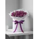 51 purple tulips in a box (imported, Netherlands)