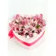 Orchids in a hat box heart Orchids in a hat box heart