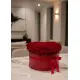101 red roses in a heart box