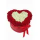 101 roses in a heart box “Contour”