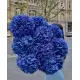 Bouquet of 11 blue hydrangeas