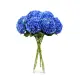 Bouquet of 7 blue hydrangeas