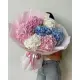 Bouquet of 7 hydrangeas mix