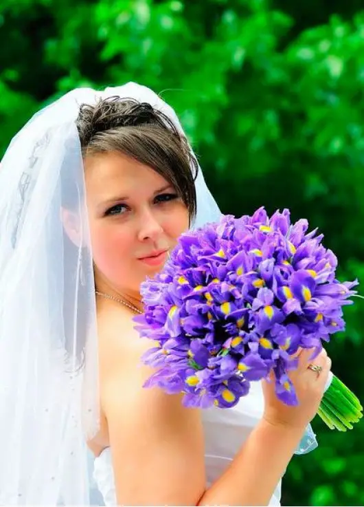 Iris bouquet Iris bouquet