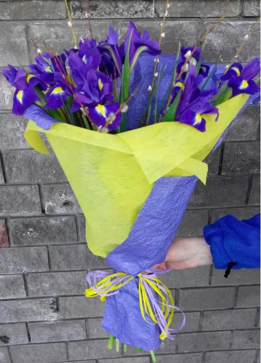 Iris bouquet Iris bouquet