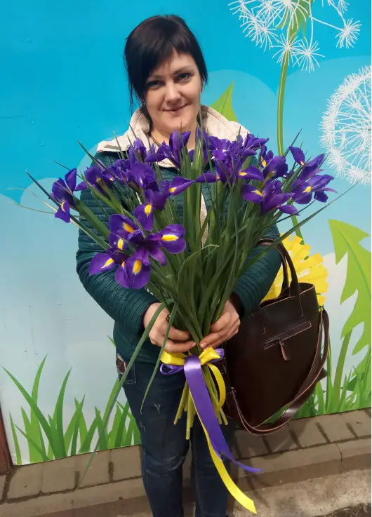 Iris bouquet Iris bouquet