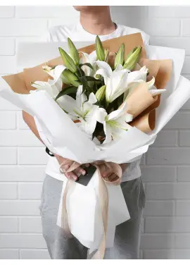 Bouquet of lilies Dnepr